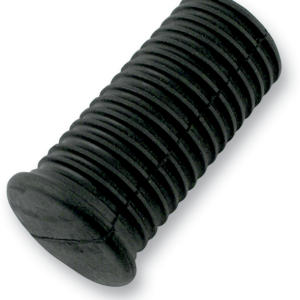 Rubber Footrest Cover - Black - XL