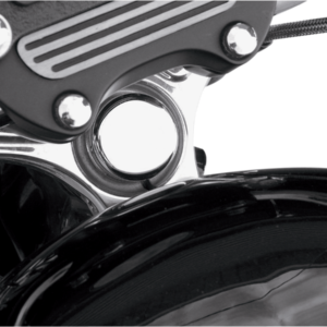 Steering Stem Bolt Cover - 39 mm - Chrome - '99-'17 FXD | '87-'09 XL