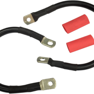 Black Battery Cable Set - '89-'08 ST