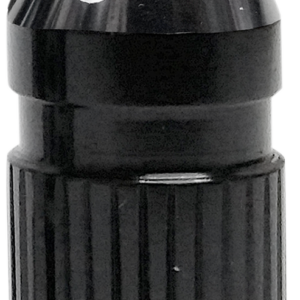 Valve Stem Cap - Spike - Black - Anodized