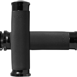 Custom Contour Grips - Indian - Black