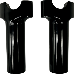 Buffalo Billet Aluminum Handlebar Risers - 4" - Black