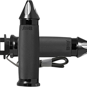 Heated Grips - Custom Contour - Spike - Indian - Black