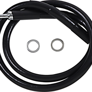 Brake Line - +6" - Black - '18-'21 Softail