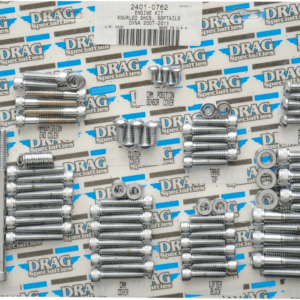 Bolt Kit - Complete Motor - Knurled/Socket-Head - '07-'17 Softail/Dyna