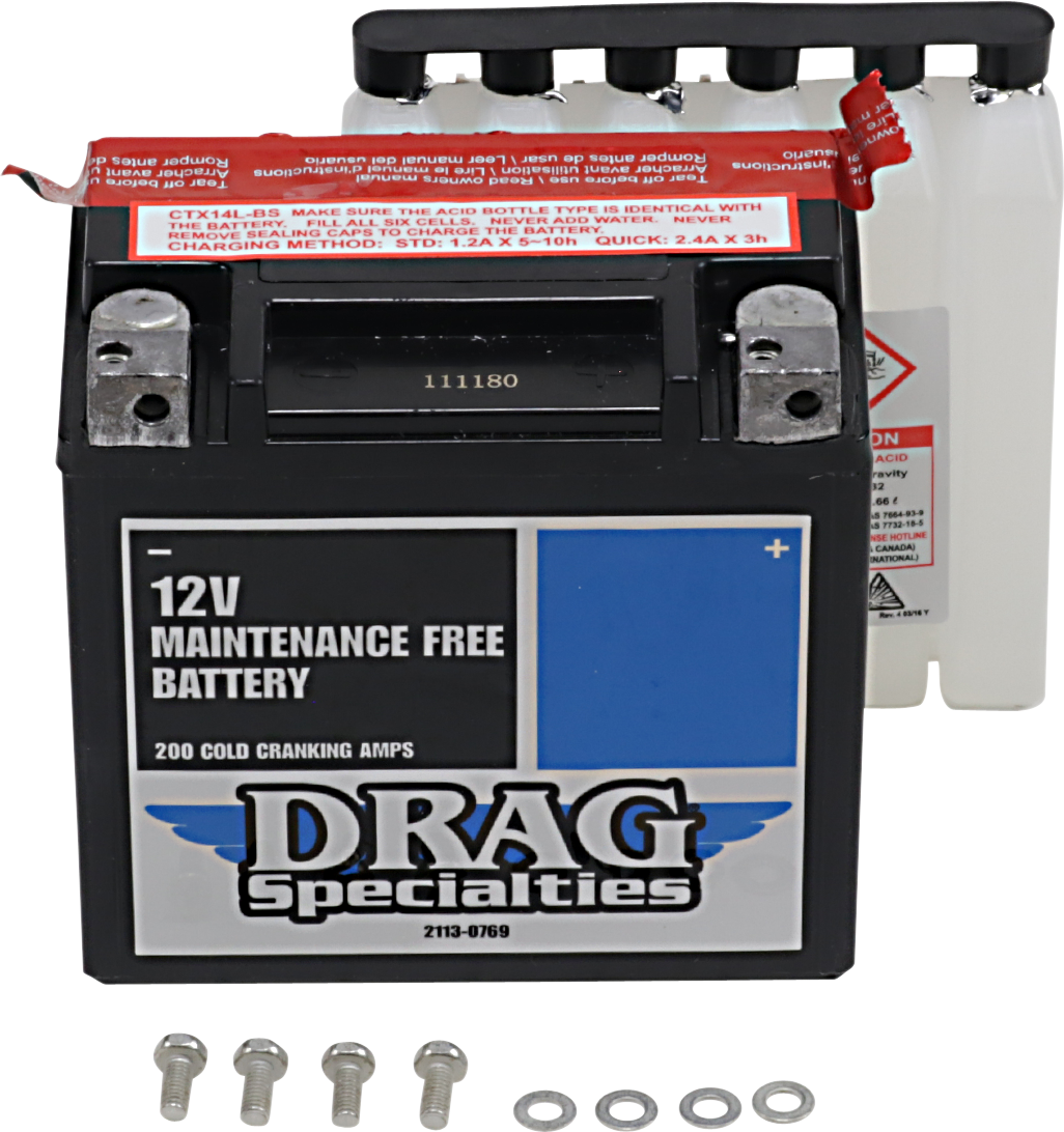 AGM Battery - YTX14LBSFT