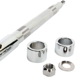 Axle Kit - Front - Chrome - '00-'07 Touring