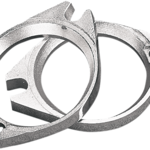 Intake Manifold Flanges - Chrome - Evolution Big Twin/Twin Cam/Sportster