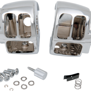 Handlebar Switch Housing Kit - Chrome