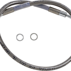 Brake Line - +2" - Stainless Steel - '18-'21 Softail