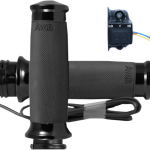 Heated Grips - Custom Contour - Cable - Black
