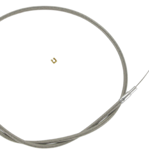 Stainless Steel Throttle Cable - '88-'95 Sportster