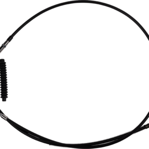 High-Efficiency Black Vinyl Clutch Cable - +6" Size