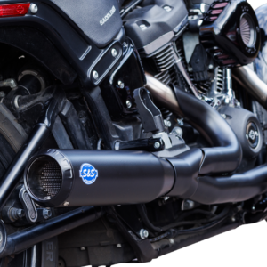 2-into-1 Qualifier Exhaust System - Race Only - Guardian Black