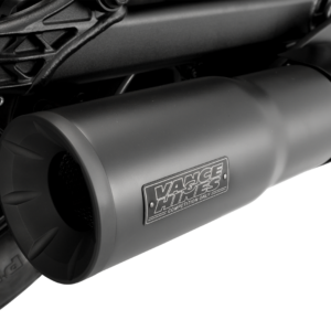 Hi-Output Slip-On Muffler - Black - Indian Scout/Bobber