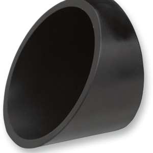 3" Endcap - Black - Slashcut