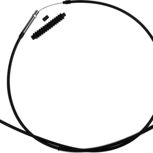 High-Efficiency Black Vinyl Clutch Cable - +8" Size