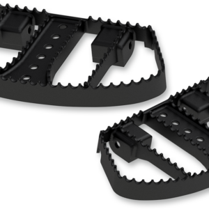 MX Passenger Floorboards - Black - FL