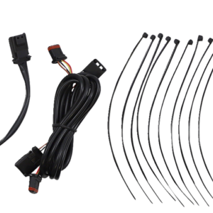 Latch Light - Saddlebag - Dual Color - Smoke - Chrome
