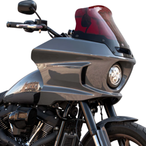Kolor Flare® Windshield - 8" - Red - '22-'25 FXLRST