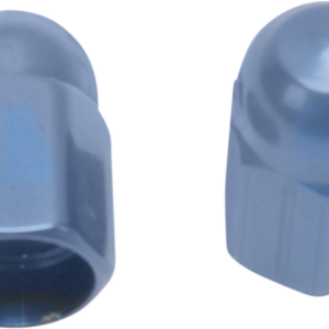 Valve Caps - Blue Anodized