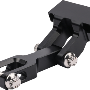 OG riser gauge relocation mounting bracket - Black