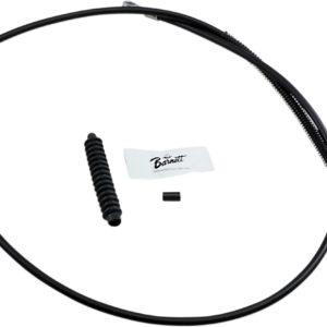 High-Efficiency Black Vinyl Clutch Cable - +6" Size