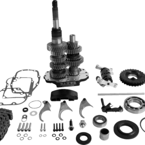 Direct Drive Gear Set - 6-Speed - Black - '01-'06 Touring
