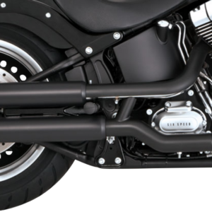 3" Twin Slash Slip-On Mufflers - Black