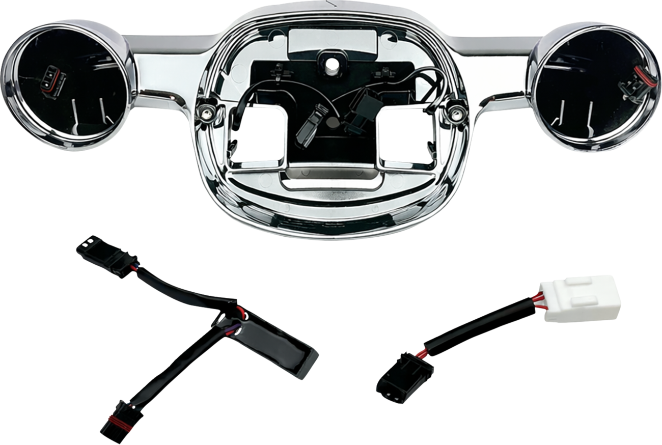 Taillight Baseplate - Chrome - '22-'25 FXRST/FXLRS