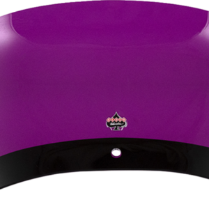 Kolor Flare® Windshield - 8" - Purple - '98-'13 FLTR