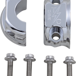 Brake/Clutch Perch Clamps - Chrome