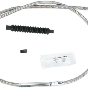 High-Efficiency Stainless Steel Clutch Cable for Harley-Davidson - +6" - '06-'16 Dyna