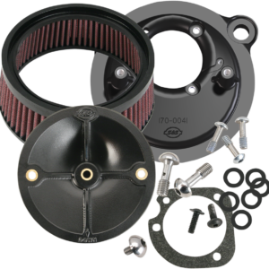 Super Stock™ Stealth Air Cleaner Kit - Black