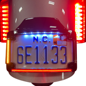 License Plate Frame - LED - Black
