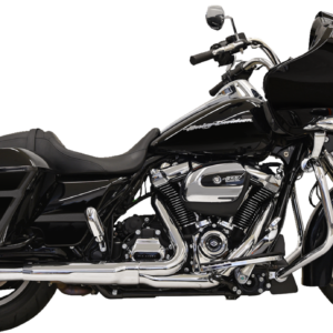 DNT Megaphone Muffler - Chrome/Chrome