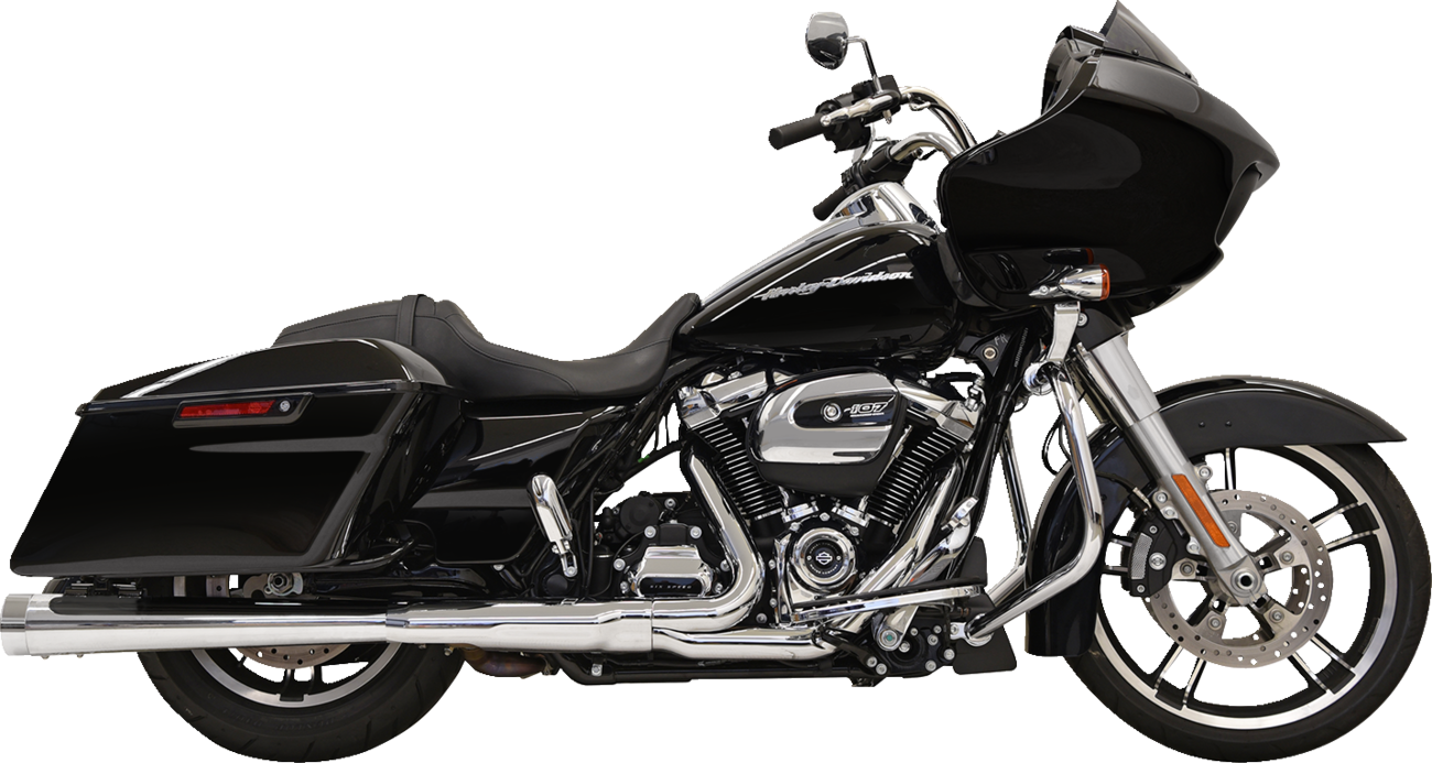 DNT Megaphone Muffler - Chrome/Chrome