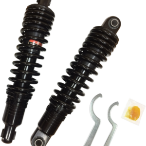 Premium Ride-Height Adjustable Shocks - 13" - Heavy Duty - Black