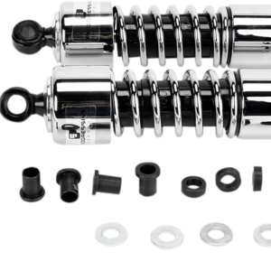 412 Series Shock - 11" - Standard - Chrome - H-D