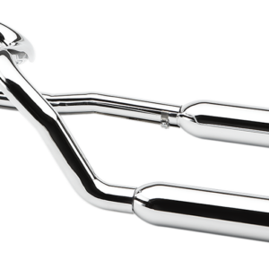 True Dual Headpipes - Chrome - '07-'08 FL