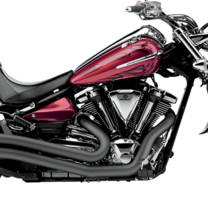 Speedster Swept Exhaust - Black - Raider