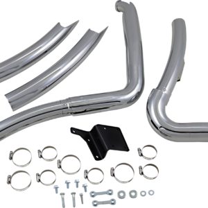 Big Radius Chrome Exhaust