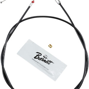Black Vinyl Throttle Cable - +6" Size - 50" Length