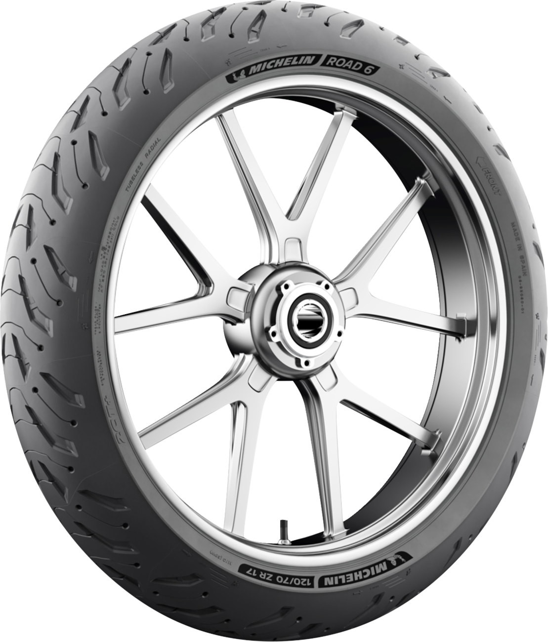 Road 6 Tire - Front - 120/70ZR18 - (59W)
