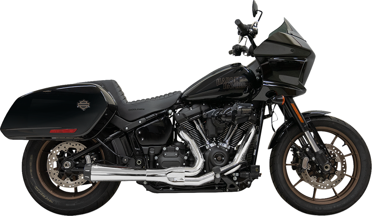2-into-1 Road Rage III Exhaust System - 49-State - Chrome