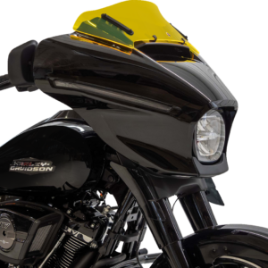 Ice Flare® Windshield - 6-1/2" - Yellow Ice - FLHX