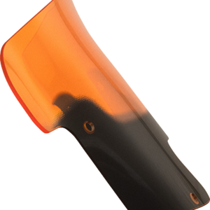 Kolor Flare™ Windshield - 8" - Orange - Indian