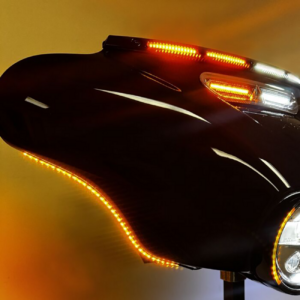 Dual Color Light Strips - Fairing - Amber/White