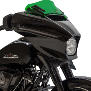 Kolor Flare® Windshield - 6-1/2" - Green - '23-'25 FLHX