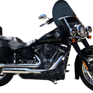Billboard Flare® Windshield - 20" - Dark Smoke - '18-'25 Harley-Davidson®